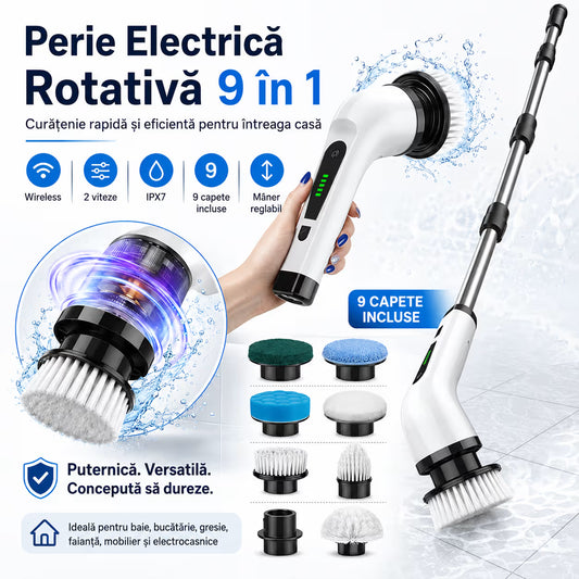 Perie mop rotativ