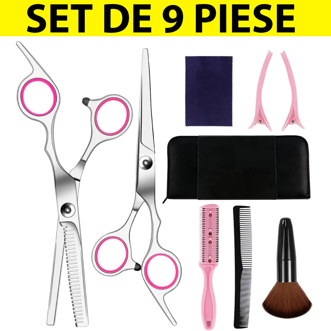 Foarfece profesionale de tuns si filat 9