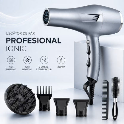 Uscator de par profesional ionic gri