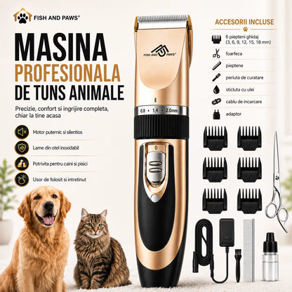 Masina profesionala de tuns animale