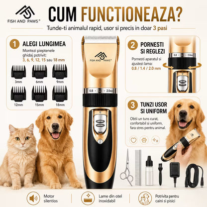 Masina profesionala de tuns animale