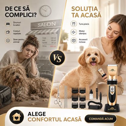 Masina profesionala de tuns animale