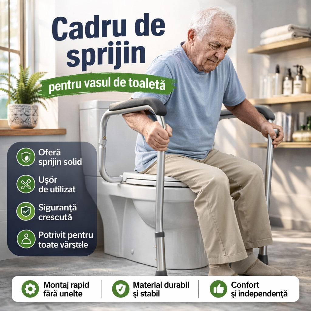 Cadru de sprijin pentru vasul de toaleta