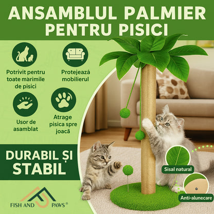 Ansamblu de joaca pentru pisici