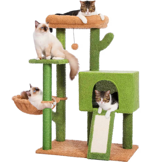Ansamblu de joaca pentru pisici - Cactus (TT)