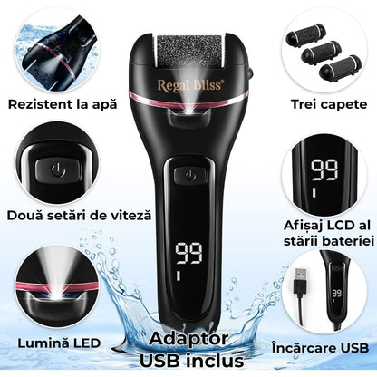 Pila electrica pentru picioare