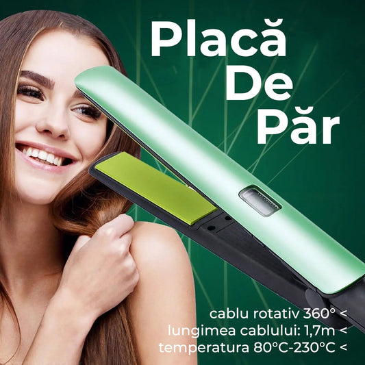 Placa de indreptat parul cu incalzire rapida 0744343586936