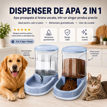 Dispenser de apa 2in1 gri