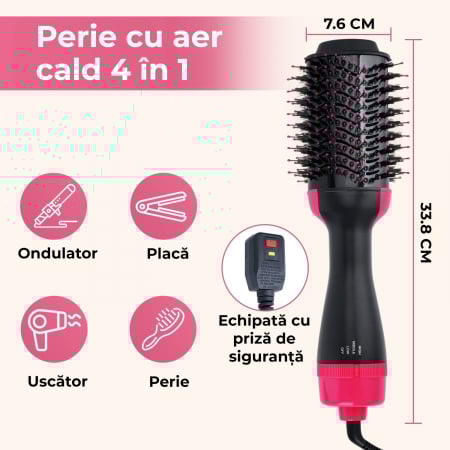 Perie electrica de par 4 in 1 - Regal Bliss 0744343585045