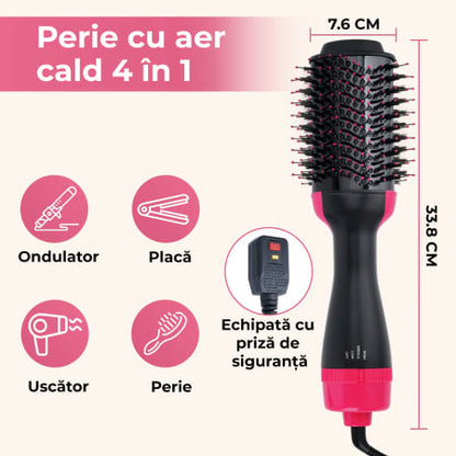 Perie electrica de par 4 in 1 - Regal Bliss 0744343585045