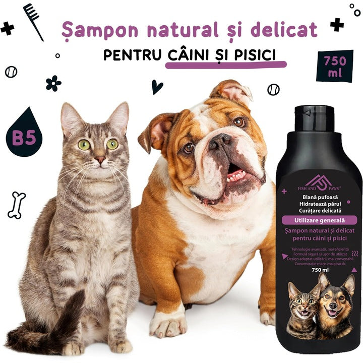 Sampon pentru caini si pisici
