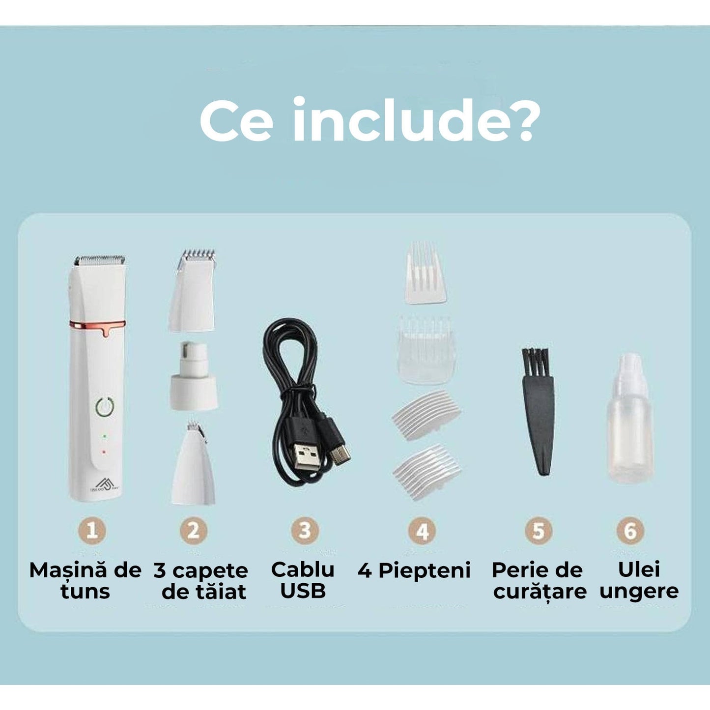 Trimmer profesional animale