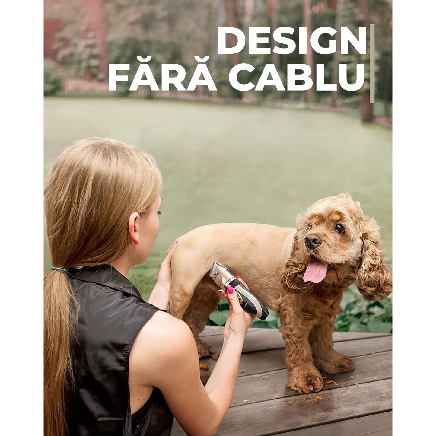 Masina profesionala de tuns animale 0744343584222