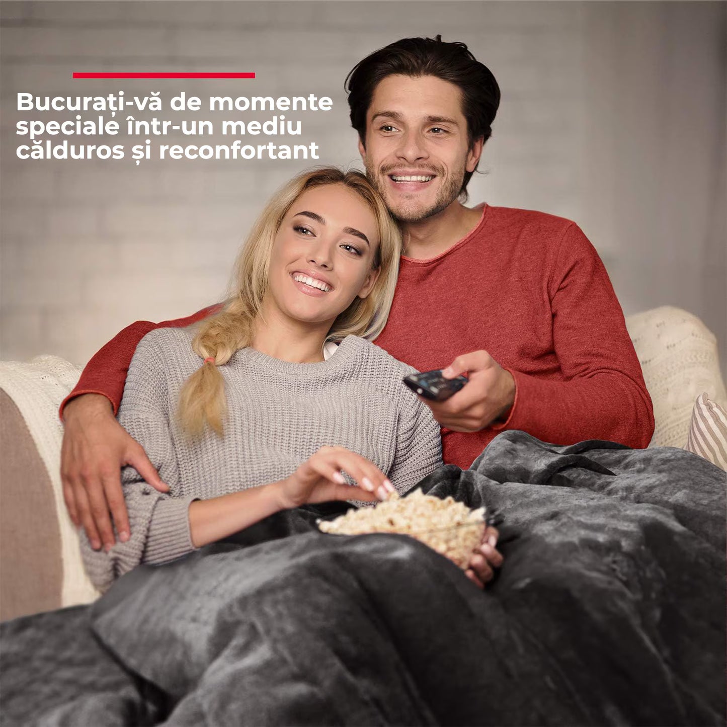 Patura cu incalzire electrica Regal Bliss 0744343585540