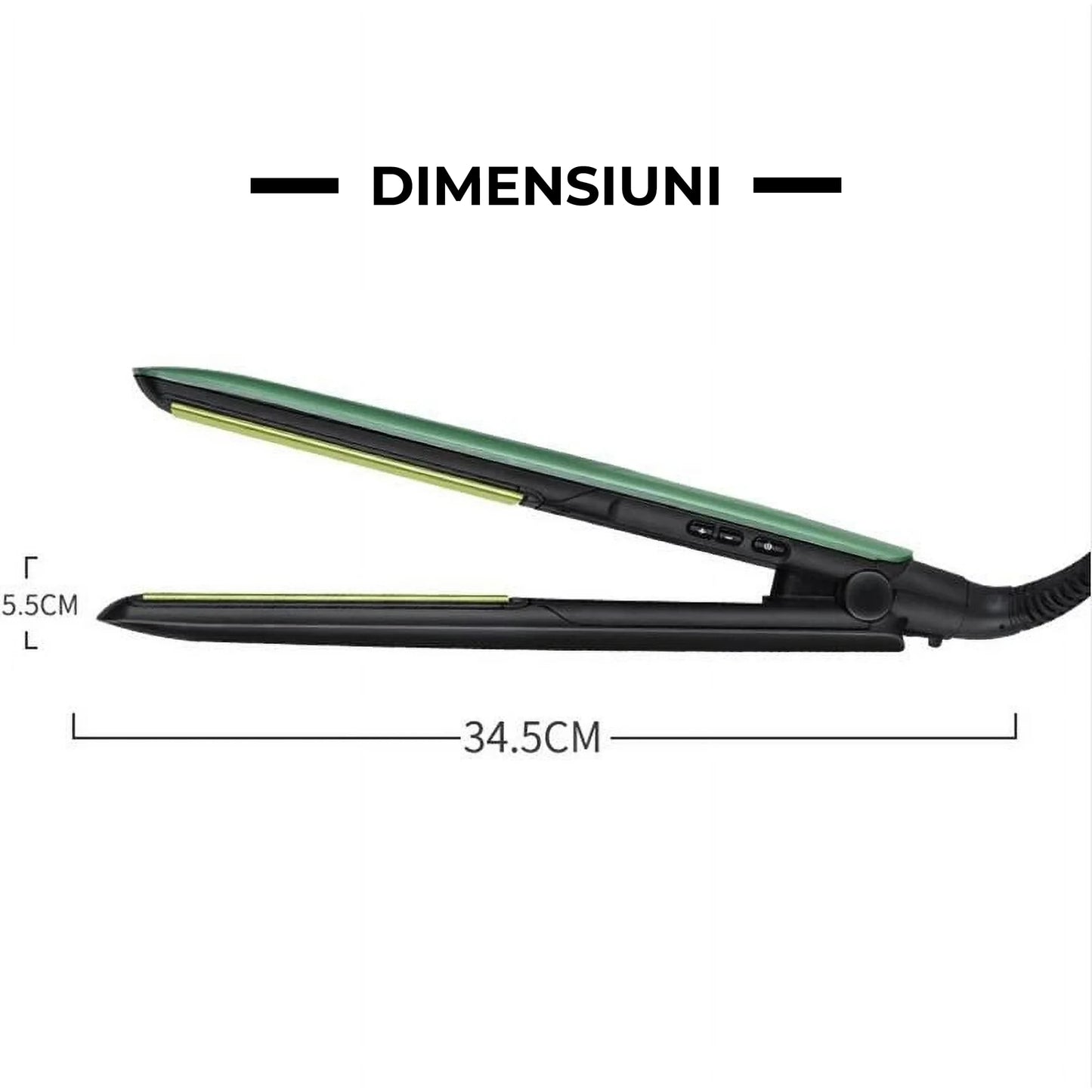 Placa de indreptat parul cu incalzire rapida 0744343586936