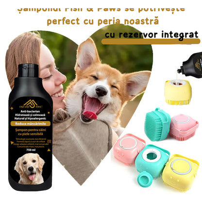 Sampon pentru caini cu piele sensibila anti-bacterian