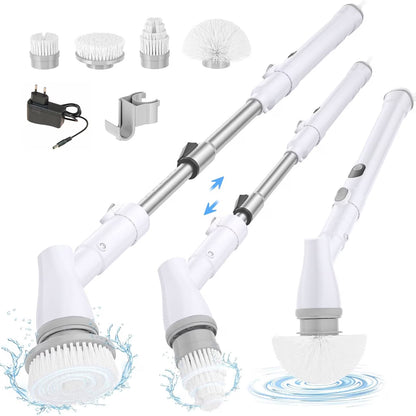 Perie Rotativă cu Maner Extensibil